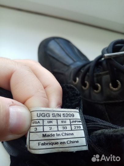 Ботинки зимние UGG