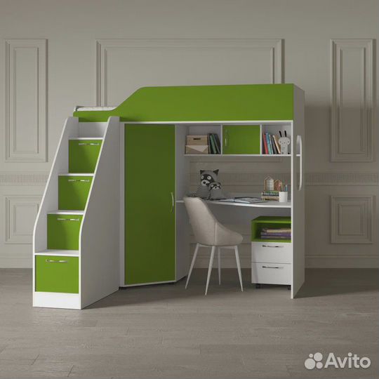 Детская кровать чердак