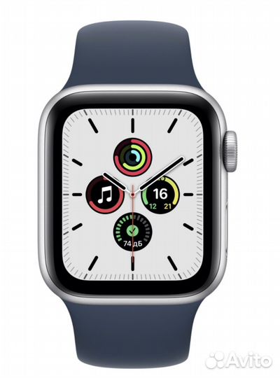 Apple Watch SE GPS + Cellular 40mm Silver, Blue
