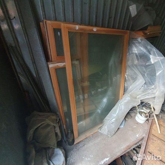 Стеклопакеты деревянные новые