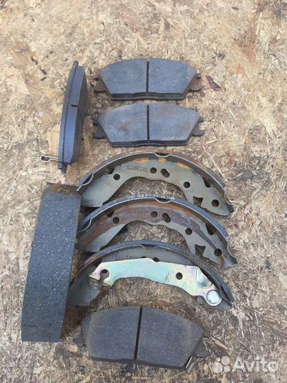 Колодки тормозные на Хёндай (Акцент)