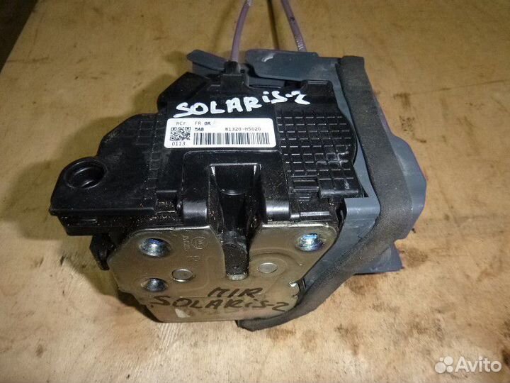 Замок двери передней правой hyundai solaris 2017