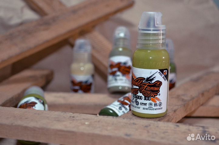 Краска для тату World Famous Rose Red