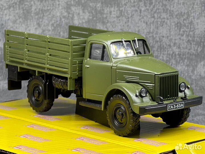 Модель газ 63А 1/43 наш автопром