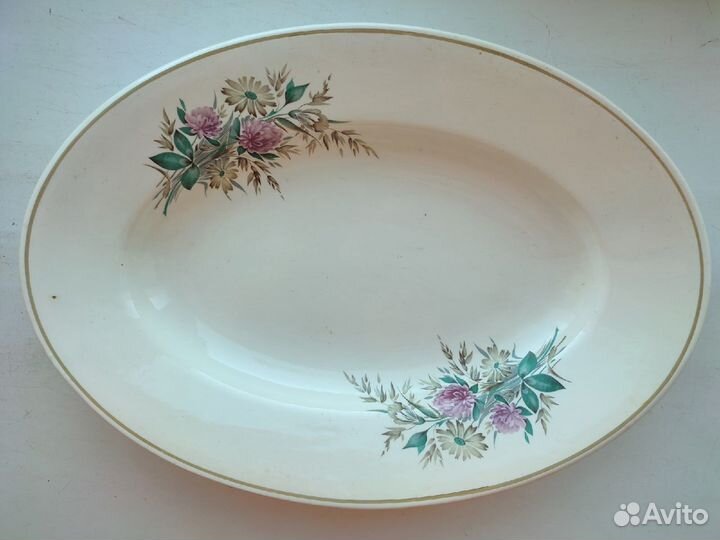 Блюда большие, селедочницы, тарелки СССР