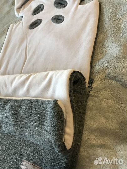 Mansita Конверт (муфта) утеплённый вязанный