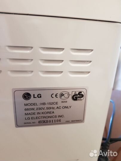 Хлебопечка Lg