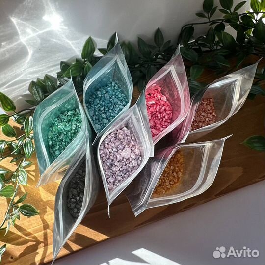 Сияющая соль для ванной