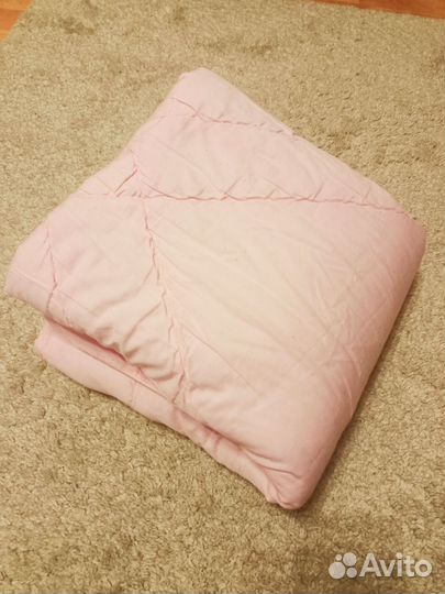 Детское одеяло 100 130 розовое