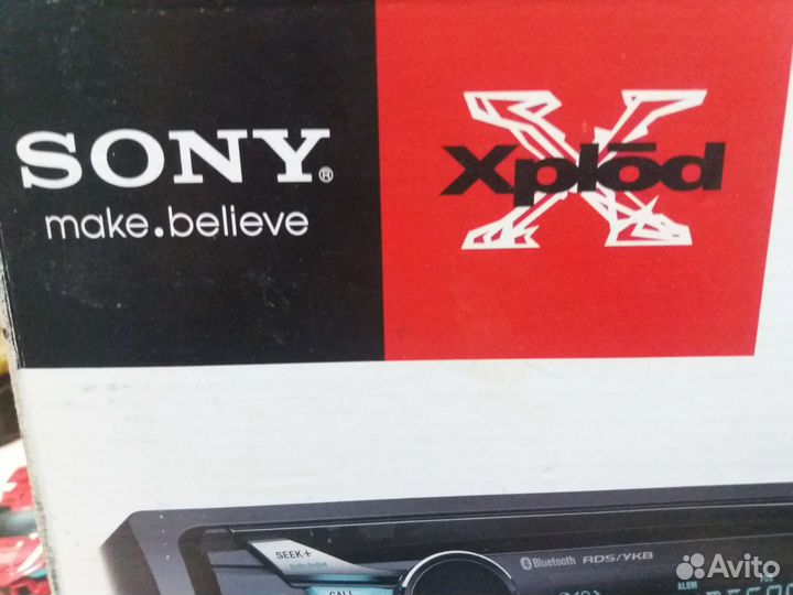 Магнитола sony bluetooth mex BT4000E