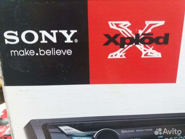 Магнитола sony bluetooth mex BT4000E