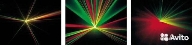 Лазер US N600 светомузыка LED GR-140 Mic DMX Pro-L