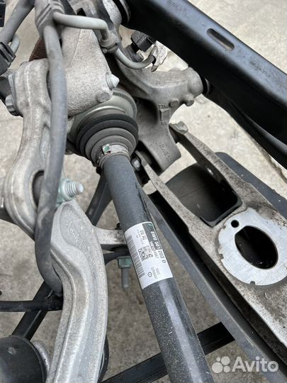 Подвеска задняя audi a4 b9 8w 4wd в сборе
