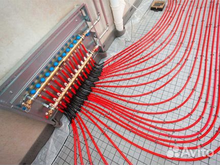 Водяной теплый пол отопление