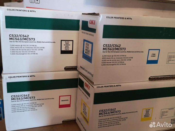 Картриджи oki 46490629