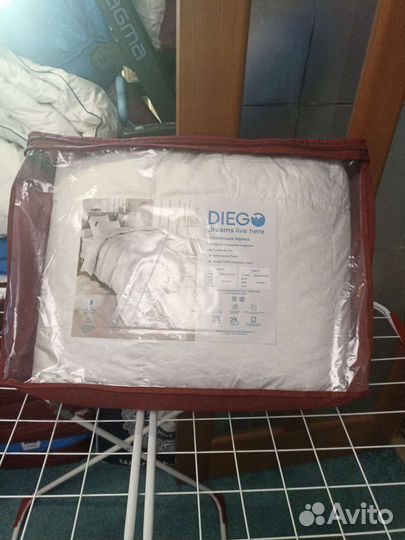 Одеяло пух гусь 1,5 140х200 батист