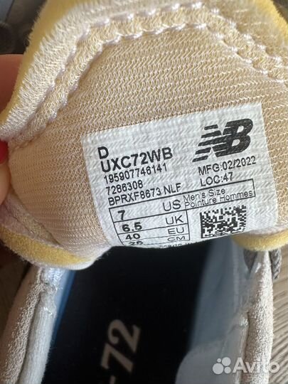 Кроссовки New balance xc72