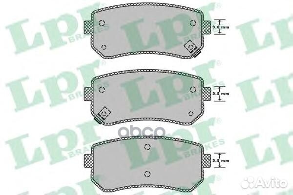 Колодки торм. дисковые 05p1344 Lpr