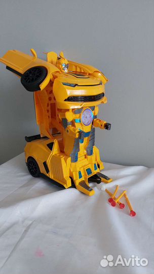 Машина Трансформер бамблби на радиоуправлении