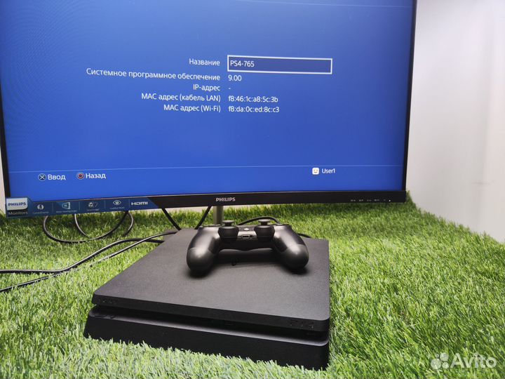 Sony PS4 Slim по 9.0 под прошивку
