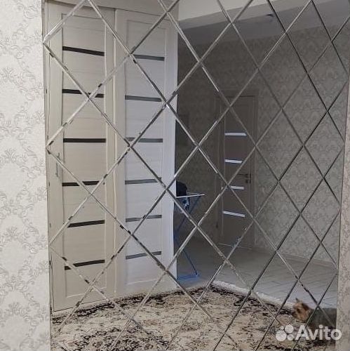 Зеркальная плитка соты