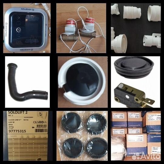Запчасти для Sololift grundfos wc-1,3, cwc-3, c-3