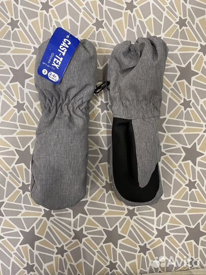 Новые Варежки болоневые краги 2-4года 6-8лет