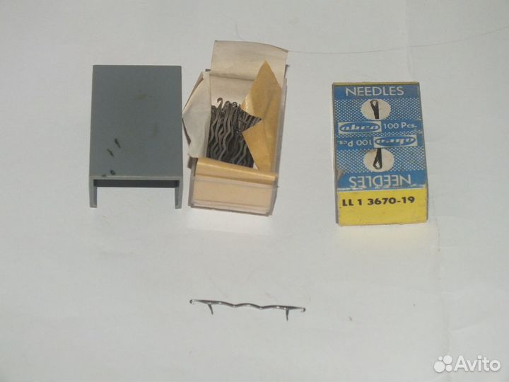 Иглы для двухцилиндровых вязальных машин