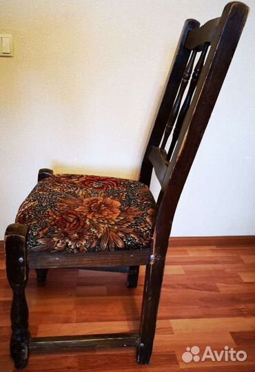 Стул деревянный дерево тёмное