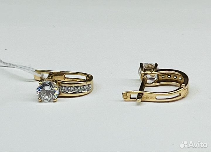 Золотые серьги