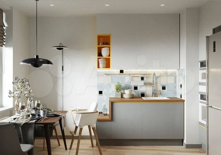 3-к. апартаменты, 90 м², 3/4 эт.