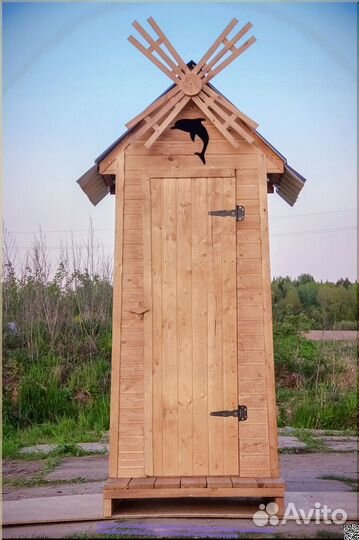 Уличный туалет с установкой ART125