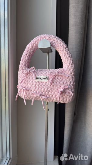 Сумка вязаная пинтерест