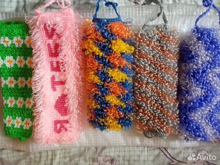 Мочалка для тела ручной работы