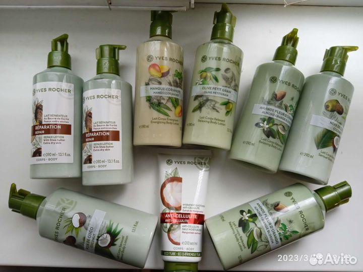 Ив Роше, Молочко, Крема для тела/рук50мл,125, 390