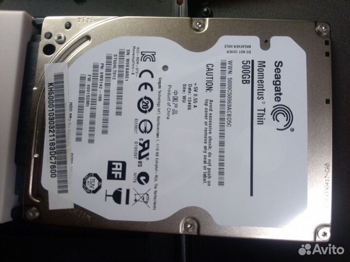 Жесткий диск для ноутбука 2.5, Seagate 500Gb