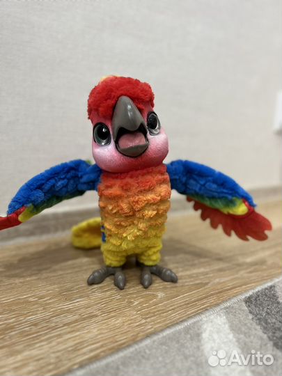 Furreal friends попугай