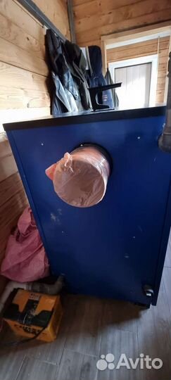 Твердотопливный котел длительного горения бу