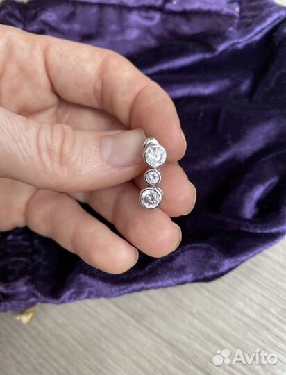 Серебряные серьги