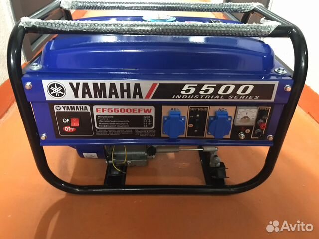 Бензиновый генератор yamaha ef5500efw купить в Москве с доставкой ...