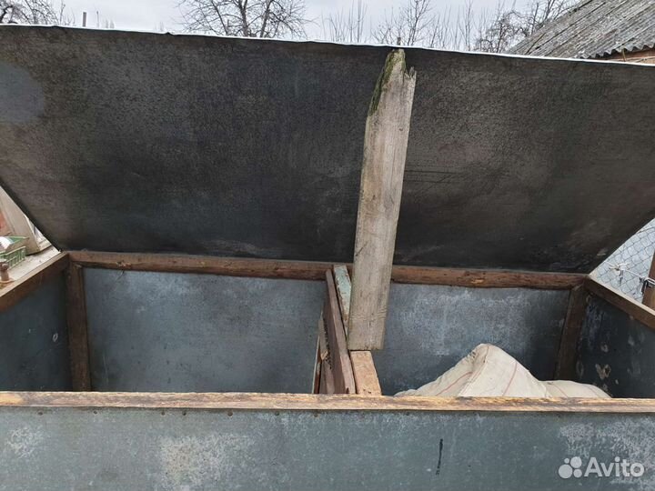 Короб для зерна. Оцинкованный