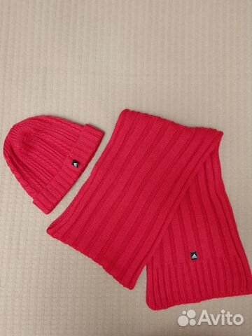 Шапка с шарфом Adidas