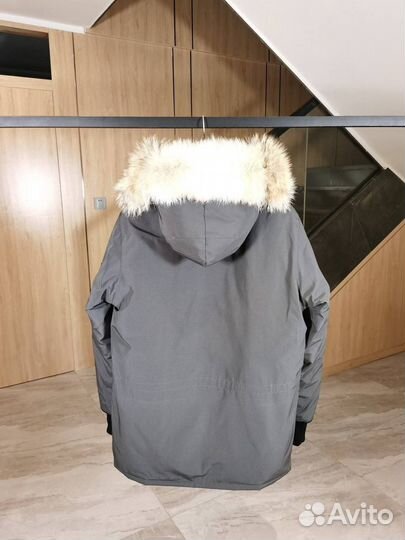 Зимняя парка Canada Goose серая