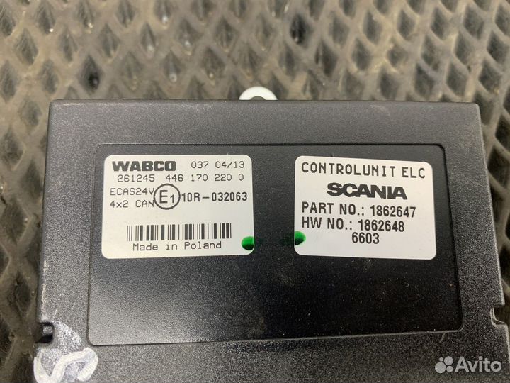 Блок управления подвеской ecas Scania 5-series