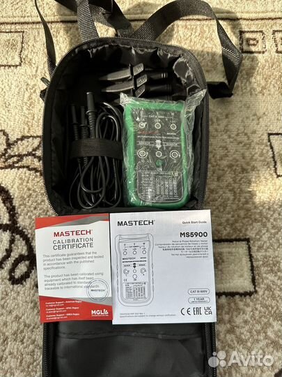 Детектор последовательности фаз Mastech MS 5900