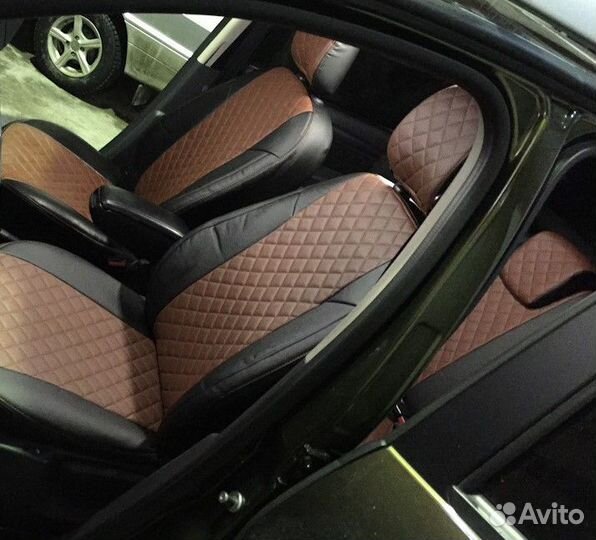 Чехлы автомобильные экокожа Kia Picanto 3