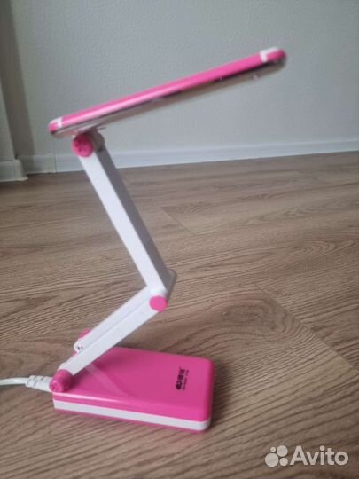 LED лампа настольная складная