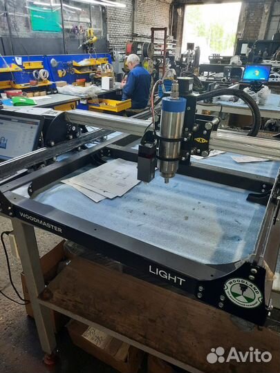 Фрезерный станок с чпу по дереву 600*600