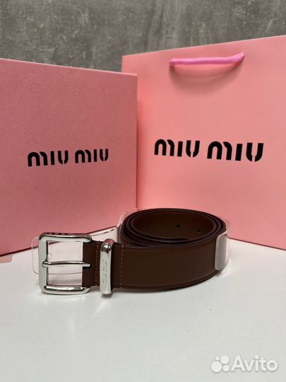 Ремень miu miu 4 цвета