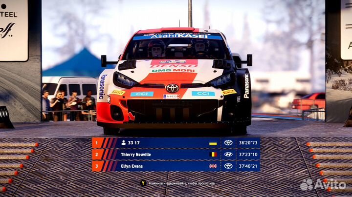 WRC Generations PS4, русские субтитры